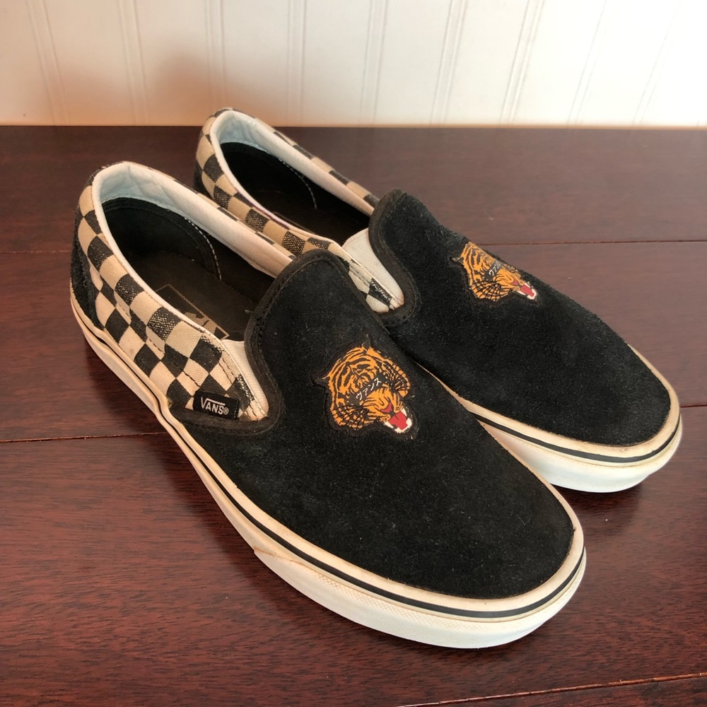 Vans Tiger Check Classic Slip Ons